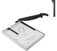 SucceBuy Massicot 18" haute performance, guillotine avec capacité de 20 feuilles, rail de protection et verrouillage de la lame pour carton/carton, idéal pour une utilisation à la maison, au bureau et