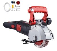 SucceBuy Max 4800W chasseur mural coupe-béton électrique Laser visée rainure Machine 125mm scie circulaire outil de coupe