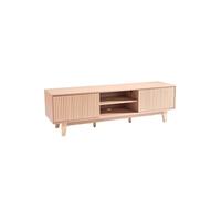 SucceBuy Meuble TV 150x39x45cm Capacité 159kg Facile à Assembler Pour Salon Chambre