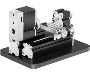 SucceBuy Mini-tour à métaux 36W Fraiseuse 70x130mm 20000tr/min Outil d'apprentissage