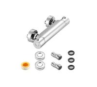 SucceBuy Mitigeur Thermostatique Douche en Laiton Massif Avec Verrouillage Sécurisé 38°C