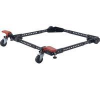 SucceBuy Mobile Base, capacité de charge de 500 lbs, réglable de 12" x 12" à 36" x 36", support universel robuste avec roues pivotantes pour le travail du bois, scie à ruban, outils, machines