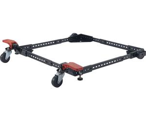 SucceBuy Mobile Base, capacité de charge de 500 lbs, réglable de 12" x 12" à 36" x 36", support universel robuste avec roues pivotantes pour le travail du bois, scie à ruban, outils, machines