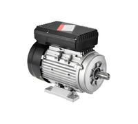 Moteur électrique SucceBuy, moteur de compresseur d'air, monophasé, 5,45 A, 220-240 V, 0,75 kW, 1400 tr/min, cadre 80 B3, arbre cannelé 19 mm, rotation à droite/gauche pour machines agricoles et outil