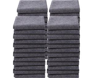 SucceBuy Moving Blankets 72" x 54" 21 lbs/dz Poids 24 Packs Professional Recycled Coton Packing Blanket Large Heavy Duty Versand Mover Pads Parfait pour protéger les sols des meubles Appareils