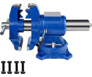 SucceBuy Multipurpose Vise 6 pouces Bench Vise Rotation 360 degrés Clamp on Vise - Heavy Duty Multi-Jaw Vise pour serrer Fixing Equipment