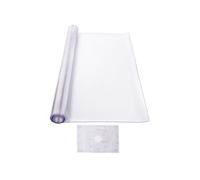 SucceBuy Nappe Rectangle Transparente en PVC Epaisseur 0,2cm Résistant Eau Facile