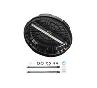 SucceBuy Nettoyeur de Surface Pour Nettoyeur Haute Pression 38,5cm Avec 2 Buse Pour Béton