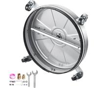 SucceBuy Nettoyeur haute pression 18", 4 roues, double poignée, 4000 Max PSI