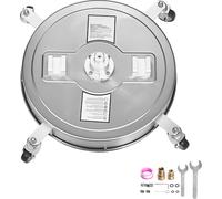SucceBuy Nettoyeur haute pression 535mm Nettoyeur de surface avec double poignées, max. 275 Bar
