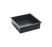 SucceBuy Niche de Douche Encastrable 10x33x33cm en Acier Inoxydable Facile à Nettoyer