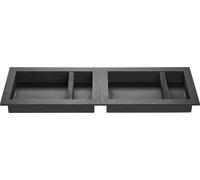 SucceBuy Niche murale Niche de douche Étagère Lot de 2 40,6x61x10,2 cm