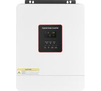 SucceBuy Onduleur hybride 4000 W, 24V DC à 230V AC, avec régulateur de charge solaire MPPT 120A intégré, module WLAN, monophasé, adapté aux batteries plomb-acide et lithium hors-réseau