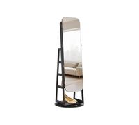 SucceBuy Organiseur de Bijoux Sur Pied Hauteur 160cm Avec Etagères de Rangement Pochette