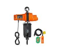 SucceBuy Palan Electrique à Chaîne Capacité 998kg 1000W Vitesse de 2m/min Pour Garage