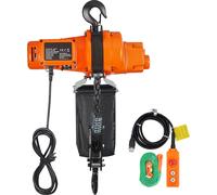 SucceBuy Palan électrique à chaîne, capacité de levage de 2200 lbs, hauteur de levage de 10 ft, vitesse de 6,9 ft/min, 230 V, pont roulant monophasé avec chaîne, télécommande à câble de 10 ft pour gar