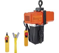SucceBuy Palan électrique à chaîne de - 1100 lbs de capacité de charge et 15 ft de course. Avec une vitesse de 9,2 ft/min, 230 V monophasé, chaîne G100 et télécommande à câble de 10 ft. Idéal pour les