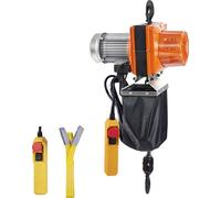 SucceBuy Palan électrique à chaîne de - 2200 lbs de capacité de charge et 10 pieds de course. Avec une vitesse de 10,5 pieds/min, 230 V monophasé, chaîne G100 et télécommande filaire de 10 pieds