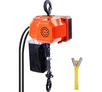SucceBuy Palan électrique à chaîne de, 330 lbs, 10 ft course, 7,5 ft/min, 230 V,330 lbs capacité de charge