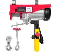 SucceBuy Palan électrique, capacité 1320 lbs, treuil 1150 W 220 V en fil d'acier, hauteur de levage 40 pieds, moteur en cuivre pur, garage, entrepôt, usine