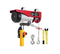 Palan électrique SucceBuy avec capacité de levage de 400 kg et treuil électrique 230 V avec télécommande filaire de 4,2 m de long