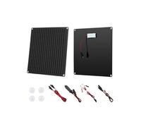 SucceBuy Panneau Solaire 20W 12V Avec Contrôleur Intelligent Intégré Etanchéité IP67