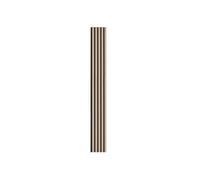 SucceBuy Panneaux acoustiques en lamelles de bois, 20,1 x 249,6 cm, panneaux muraux en bois MDF d'accentuation pour une décoration murale intérieure moderne, panneaux muraux en bois synthétique pour l
