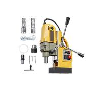 SucceBuy Perceuse magnétique-1200W, 2810 lbf presse à percer Mag, 1,6 in perçage, jaune