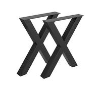 SucceBuy Pieds de Table en Métal Capacité 1000kg Pour Maison Salle à Manger