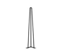 SucceBuy Pieds de Table Hauteur 45,7cm Diamètre du Tube 1cm Avec 3 Tiges Robustes