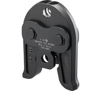 SucceBuy Pince à sertir V15, 15 mm Pince à sertir pour tubes en acier inoxydable, mâchoires de sertissage en acier, convient aux outils de sertissage standard, idéal pour les systèmes de chauffage, de
