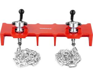 SucceBuy Pince à souder pour tubes de 1/2" à 8" avec chaînes doubles et poignées