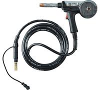 SucceBuy Pistolet à bobines de 200 ampères avec câble de 20 pieds, compatible avec les soudeuses Hobart IronMan 240 Mig, convient pour les fils de soudure à âme de flux/plein/aluminium de 0,030" et 0,