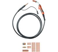 SucceBuy Pistolet de soudage MIG 250 ampères, câble de 15 pieds, compatible avec plusieurs postes à souder Miller, convient aux fils de 0,030", 0,035" et 0,045"