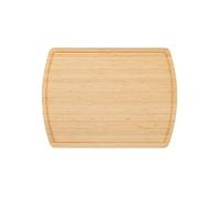 SucceBuy Planche à Découper en Bambou 76,5x56cm Avec Rainures Pour Cuisinière à Gaz