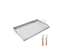 SucceBuy Plaque de Cuisson Surface de Cuisso 91x52,5cm Pour Camping Fête de Talonnage