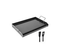 SucceBuy Plaque de Cuisson Surface de Cuisson 60,5x36cm Résistance 260 °C Avec Poignée