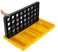 SucceBuy Plateau de rétention 1316 x 680 x 150 mm, bac de rétention industriel d'une capacité de charge de 4 000 kg et d'une capacité de 79,5 L, plate-forme avec système de drainage pour 2 fûts, adapt
