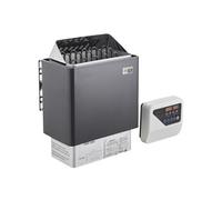 SucceBuy Poêle de Sauna Electrique Portable 8KW 400V 3N Avec Minuterie 3H 110? Max