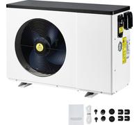 SucceBuy Pompe à chaleur électrique pour piscines, AC 220 - 240 V, 50 Hz, chauffe-eau de piscine de chauffage et de refroidissement, 2,51 - 11,38 kW de puissance, économe en énergie pour les piscines