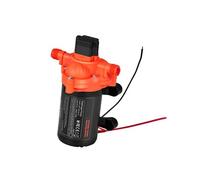 SucceBuy Pompe à membrane 12 V DC, 15,1 L/min, pompe à eau auto-amorçante à 3 chambres avec pressostat automatique, pression 2,75 bar, convient pour camping-car, caravane, bateau, yacht et nettoyage d