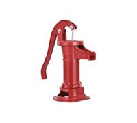 SucceBuy Pompe à balancier antique de style vintage, hauteur de refoulement de 7,6 m, pompe manuelle en fonte, pompe de puits avec raccord NPT 1-1/4 pouce, pompe de jardin pour étang, cour et jardin,