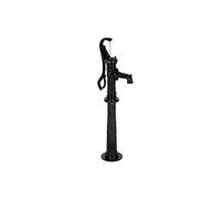 SucceBuy Pompe à balancier antique de style vintage, hauteur de refoulement de 6 m, pompe nostalgique en fonte avec socle surélevé, raccord NPT 1-1/4 pouce, pompe de puits manuelle pour jardin, étang