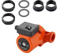 SucceBuy Pompe de circulation en fonte, 3/8 CV, 110 LPM, circulation d'eau chaude, raccord fileté, réglage de la vitesse à 3 niveaux, fonctionnement silencieux, convient aux systèmes de chauffage rési
