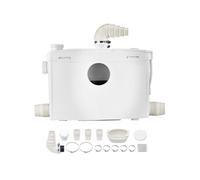 SucceBuy Pompe à eaux usées 1200W avec capacité de 180L/min et hauteur de refoulement de 10m