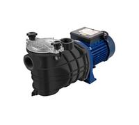 SucceBuy Pompe de piscine 1 CV 18000 l/h 750 W, Pompe de piscine in/ground avec crépine, entrée/sortie 1,97 pouces, 2 tuyaux de raccordement inclus