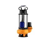 SucceBuy Pompe immergée, 2200W 60000L/H, 10m de câble, interrupteur automatique à flotteur, acier inoxydable, pour eau sale/pure, drainage d'inondations, bassins de jardin, piscines, jacuzzis