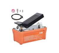 SucceBuy Pompe Hydraulique à Air à Pédale Pneumatique 700bar Capacité 1,6L Tuyau 200cm