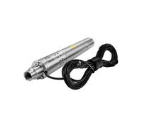 SucceBuy Pompe immergée pour puits profond 550W, 35L/min, 108m de hauteur de refoulement, résistante au sable <5%, 20m de câble électrique, acier inoxydable, 230V/50Hz, IP68 étanche, pour l'industrie,