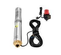 SucceBuy Pompe Immergée Pour Puits 50L/min 8900cm 550W Longueur du Câble 2000cm